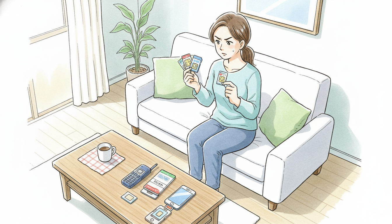 SIMの選び方とキャリアメールの引き継ぎ