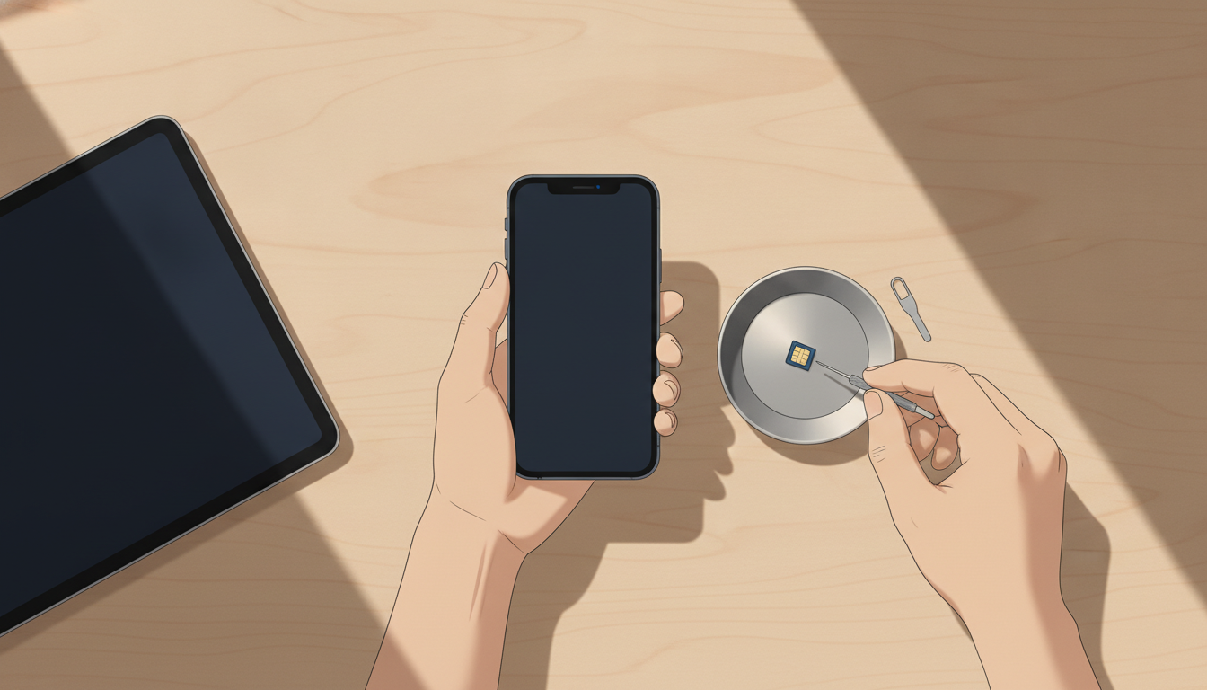 iPhone・iPadのeSIM設定手順