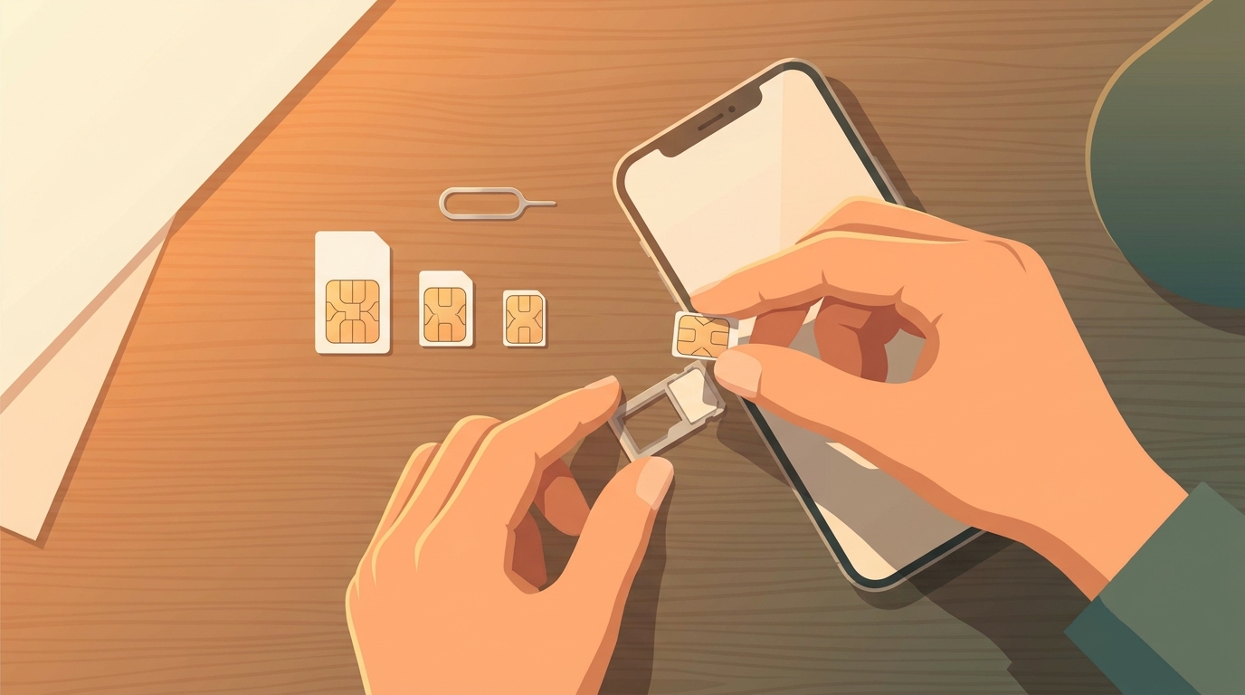 SIMカードとは?種類・選び方・入れ替え方法をやさしく解説