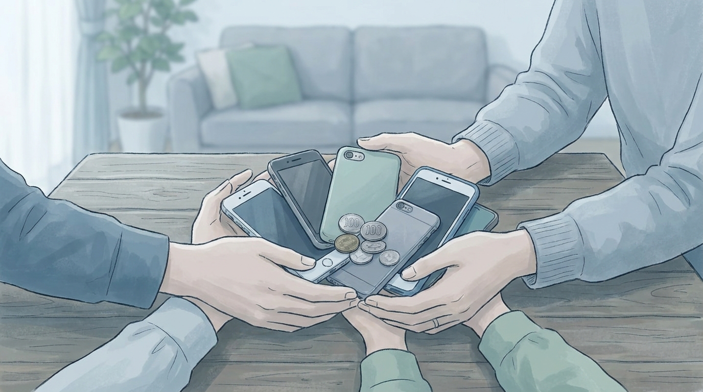 家族のスマホ代をまとめて安くする方法|割引額と申し込み手順を解説